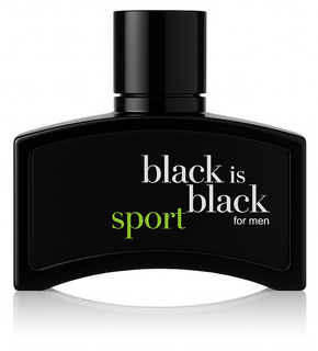 عطر ادکلن مردانه nuparfums@ آمریکایی مدل بلک ایز بلک اسپرت BLACK IS BLACK «Sport» 100ml